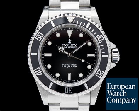 rolex 14060 2 lines no date series a|rolex model 14060m.